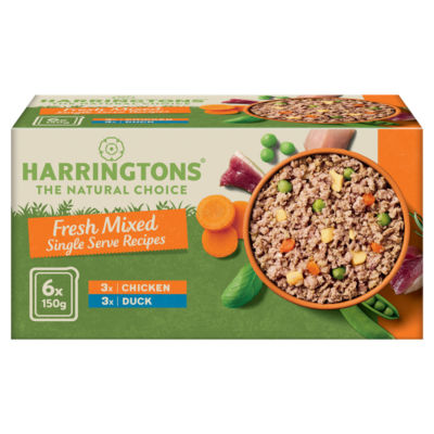 Fresh Mixed Single Serve Recipes with Veg Adult Grain Free 6 x 150g thumbnail 2