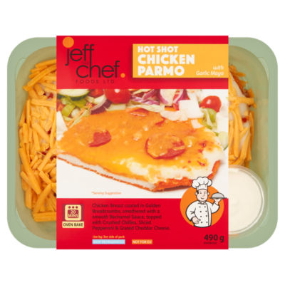 Hot Shot Chicken Parmo with Garlic Mayo 490g