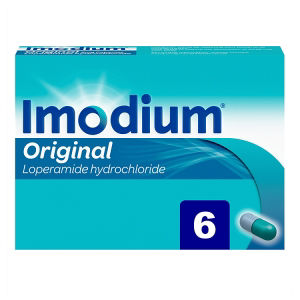 IMODIUM original, Relieves Diarrhoea in 1 Dose, 6 Capsules thumbnail 2