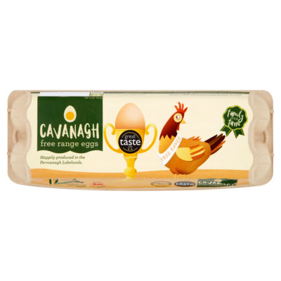 12 Medium Free Range Eggs