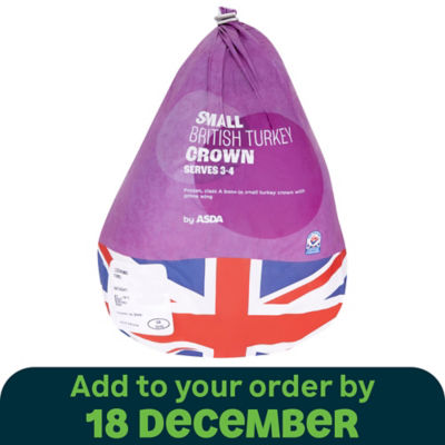 Frozen Small British Turkey Crown 1.5kg - 1.99kg Serves 3-4