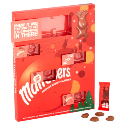 Maltesers Reindeer Chocolate Christmas Advent Calendar 108g thumbnail 3