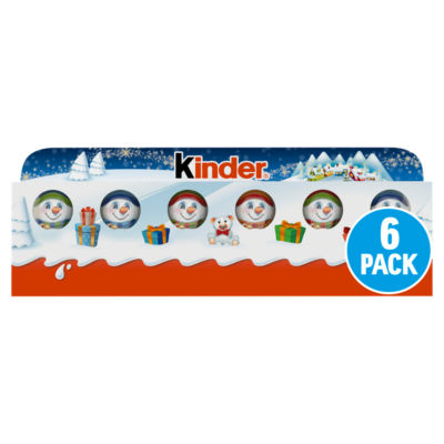 Milk Chocolate Christmas Mini Figures 6 x 15g
