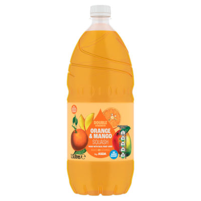Orange & Mango Squash 1.5 Litres thumbnail 2