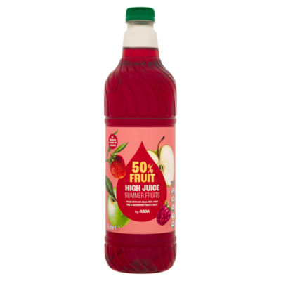 50% Fruit High Juice Summer Fruits 1 Litre thumbnail 2