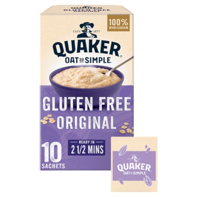 Oat So Simple Gluten Free Porridge Sachets 10x35g thumbnail 2