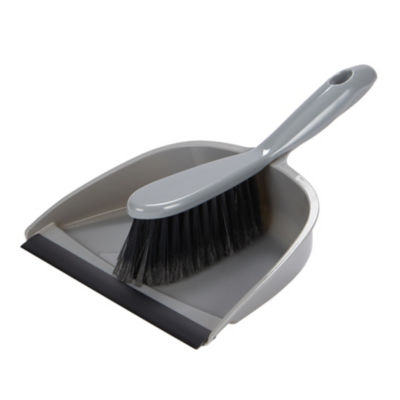 Silver Dustpan and Brush Set thumbnail 2