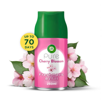Freshmatic Refill, Cherry Blossom Air Freshener, 250ml thumbnail 2