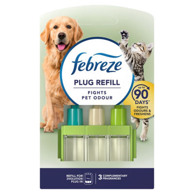 Febreze 3Volution Air Freshener Plug In Refill Pet Odour