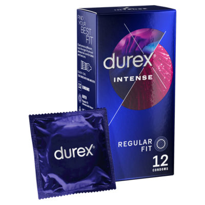 12 Regular Fit Intense Condoms thumbnail 2