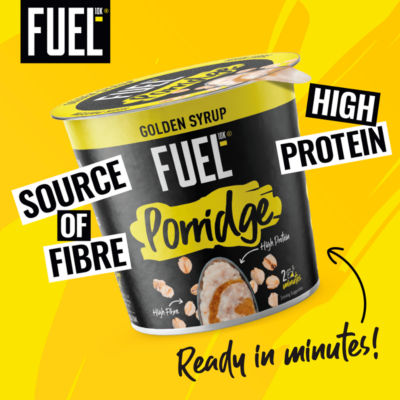 High Protein Golden Syrup Porridge Oat Cereal Pot 70g thumbnail 3