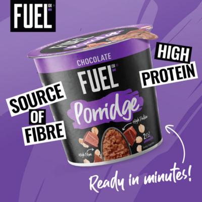 High Protein Chocolate Porridge Oat Cereal Pot 70g thumbnail 3
