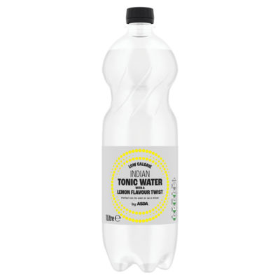 Indian Tonic Water with a Lemon Flavour Twist Low calorie 1 Litre thumbnail 2