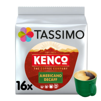 Kenco Americano Decaff Coffee Pods x16 thumbnail 3