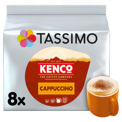 Kenco Cappuccino Coffee Pods x8 thumbnail 2