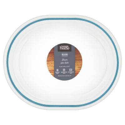 George Home Glass Pie Dish