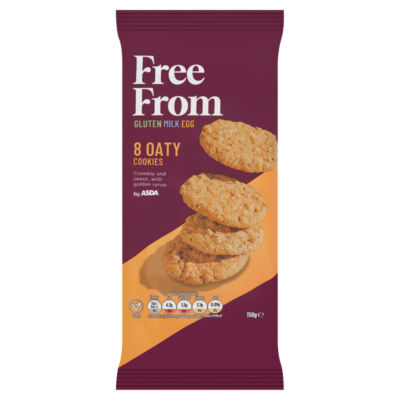 Free From by  8 Oaty Cookies 150g thumbnail 2