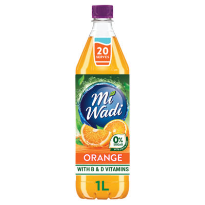 Orange 0% Sugar Squash 1L