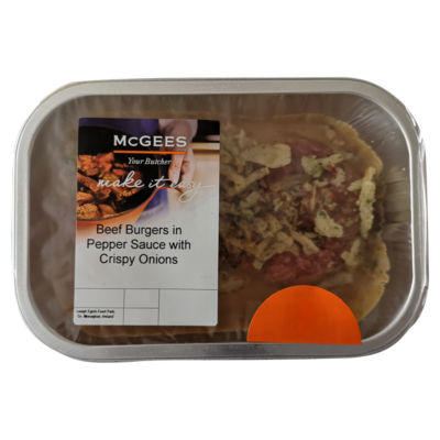 Beef Burgers in Pepper Sauce with Crispy Onions 440g thumbnail 2