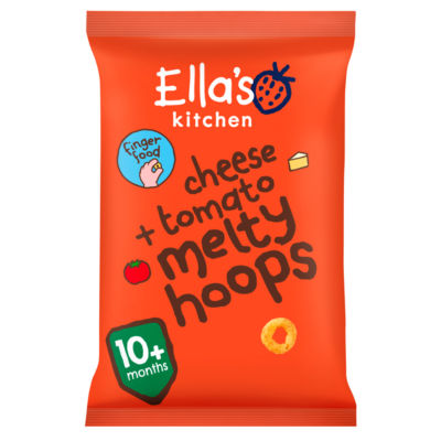 Cheese + Tomato Melty Hoops from 10 Months 20g thumbnail 4