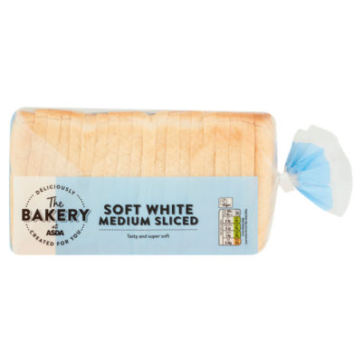 The Bakery Soft White Medium Sliced 800g thumbnail 2