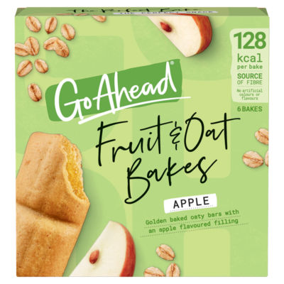 Apple Fruit and Oat Bakes Snack Bars Multipack 6 x 35g, 210g thumbnail 3