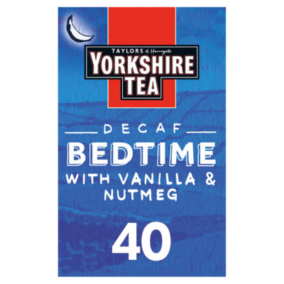 Yorkshire Tea Decaf Bedtime Brew 40 Tea Bags 100g thumbnail 2