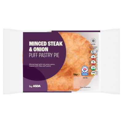 Minced Steak & Onion Puff Pastry Pie 150g thumbnail 2