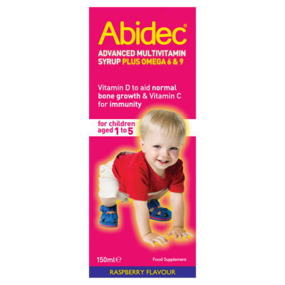 Advanced Multivitamin Syrup Plus Omega 6 & 9 Raspberry Flavour 150ml thumbnail 2