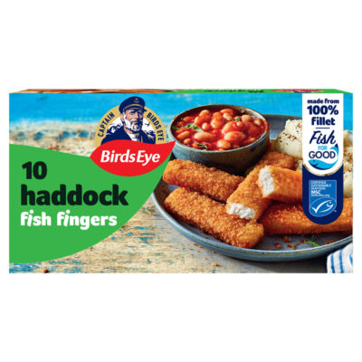 10 Breaded Haddock Fish Fingers 280g thumbnail 2
