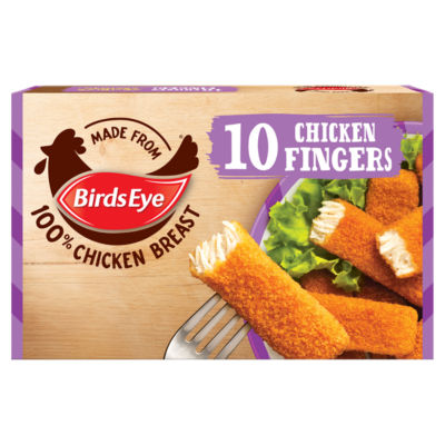 10 Breaded Chicken Fingers 250g