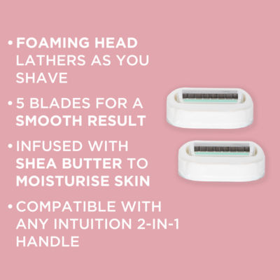 Intuition Ultra Moisture Women's Razor Blades x3 thumbnail 3