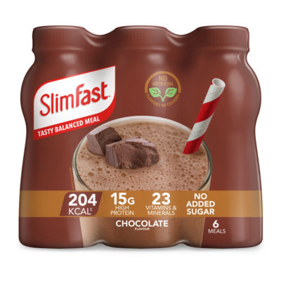 Ready to Drink Meal Replacement Shake, Chocolate Flavour, 6 meals, 325ml thumbnail 2