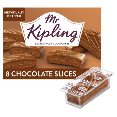 Milk Chocolate Cake Slices 8 Pack thumbnail 2