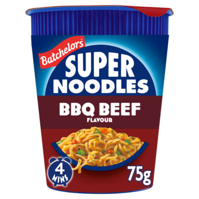 Batchelors BBQ Beef Flavour Super Noodle Pot