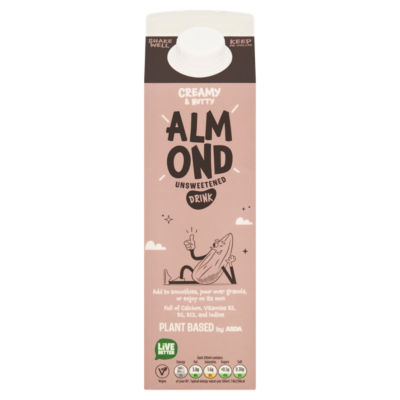 Almond Unsweetened 1 Litre thumbnail 2