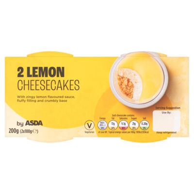 Lemon Cheesecakes 2 x 100g (200g) thumbnail 2