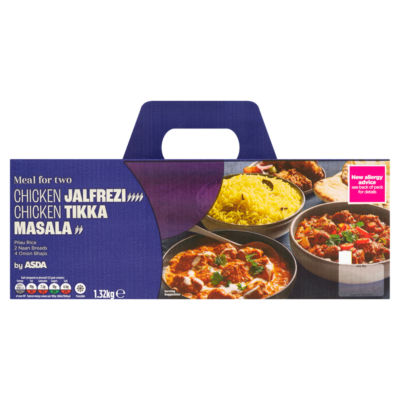Meal for Two Chicken Jalfrezi Chicken Tikka Masala 1.32kg thumbnail 2