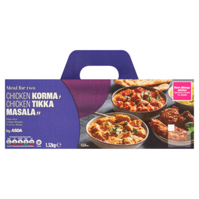 Meal for Two Chicken Korma Chicken Tikka Masala 1.32kg thumbnail 2