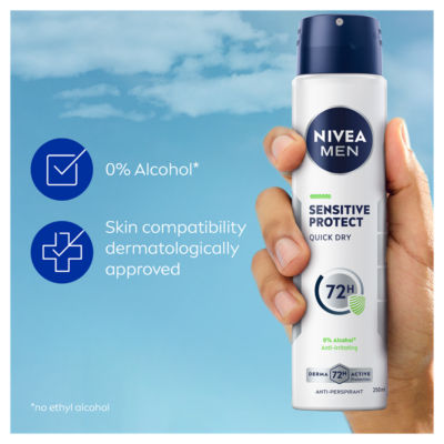 72h Sensitive Protect Anti-perspirant Deodorant Spray 250ml thumbnail 4