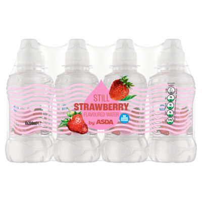 Still Strawberry Flavoured Water 8 x 200ml thumbnail 2