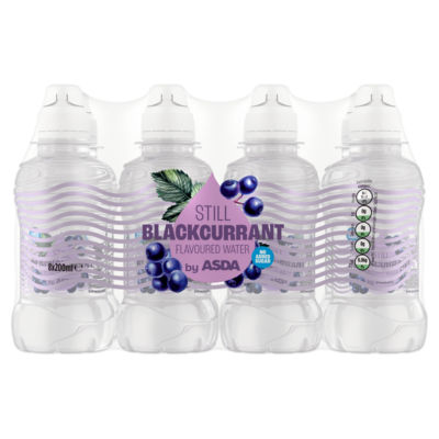 Blackcurrant Flavoured Still Water 8 x 200ml thumbnail 2