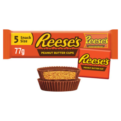 Cups 5 Pack Milk Chocolate and Peanut Butter Multipack 77g thumbnail 2