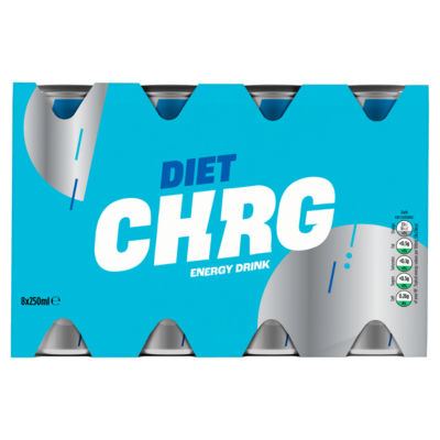 Diet Chrg Energy Drink 8 x 250ml thumbnail 2