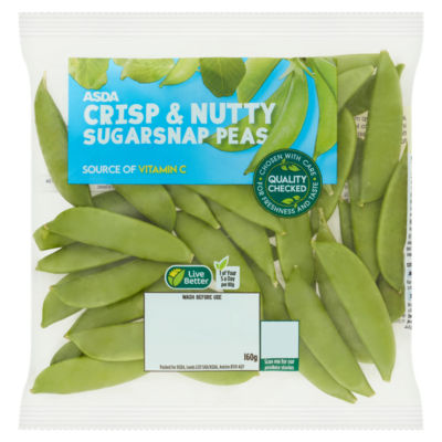 Crisp & Nutty Sugarsnap Peas 160g thumbnail 2