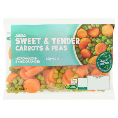 ASDA Carrots & Peas 300g