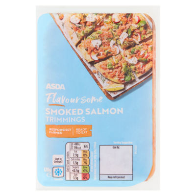 Flavoursome Smoked Salmon Trimmings 120g thumbnail 2