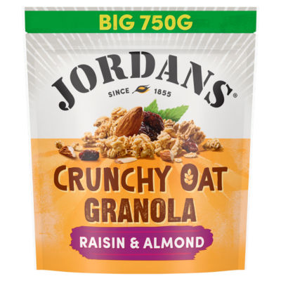 Crunchy Oat Granola Raisin & Almond Breakfast Cereal 750g
