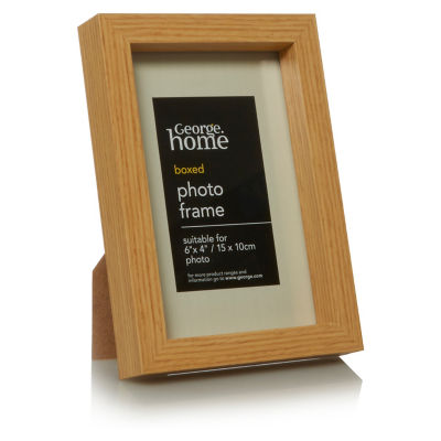 Natural Boxed Photo Frame 6 x 4Inch thumbnail 2