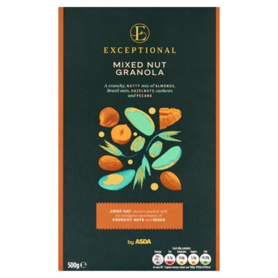 Exceptional by Mixed Nut Granola 500g